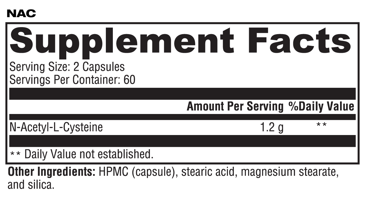 NAC 120 Capsules