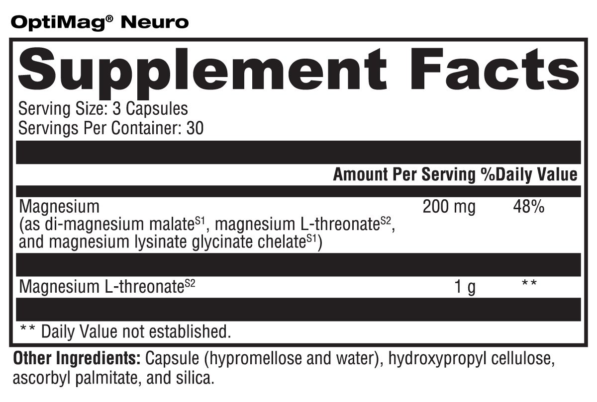 OptiMag® Neuro 90 Capsules