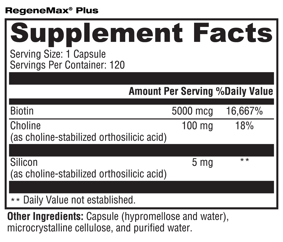 RegeneMax® Plus 120 Capsules – Dr. James Munro